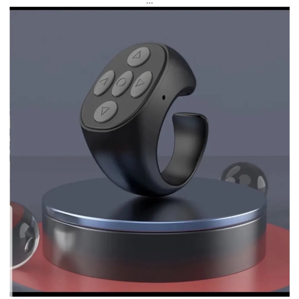 TikTok Control Ring Kindle APP Page Turner Scrolling Ring Bluetooth Self turning - Picture 6 of 7